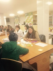 Сотрудники Кризисного центра приняли участие в Областной ярмарке вакансий